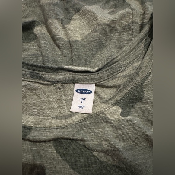 Old Navy Women’s Tunic Tank-top Luxe Large Camouflage Color size Large Soft - Picture 5 of 8